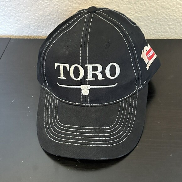 Toro Irrigation Basebal Hat New Never Worn Black Adjustable Back - Picture 1 of 4